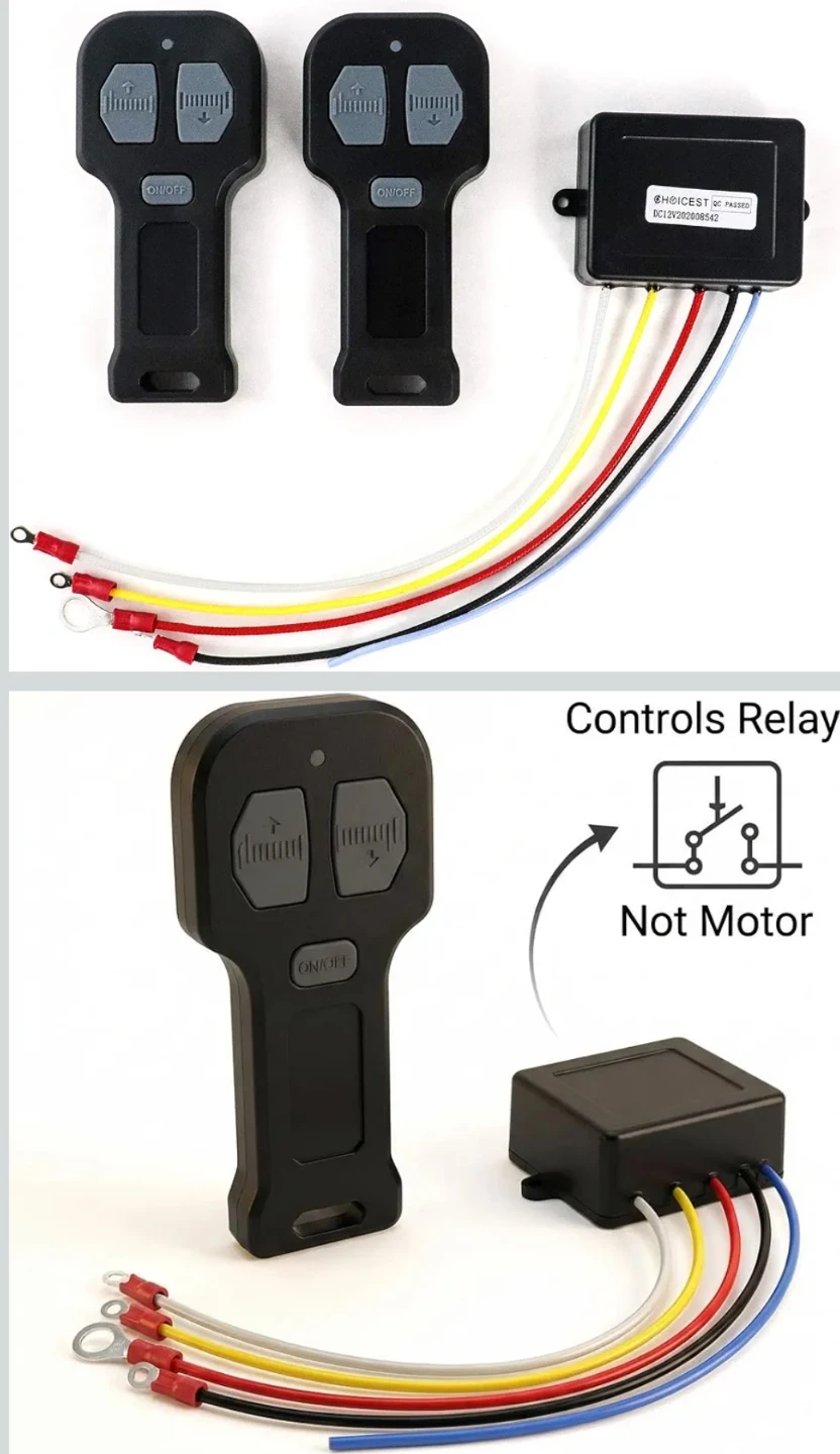 12V Wireless Relay Remote Switch Kit