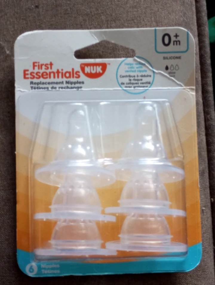NUK First Essentials Replacement Nipples