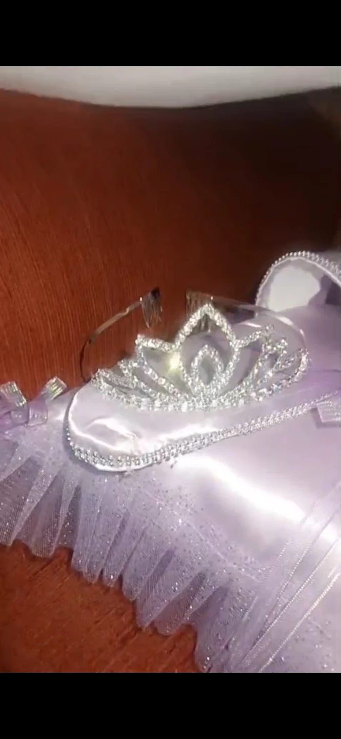 Lavender Quinceanera Ball Gown with Tiara - photo 4