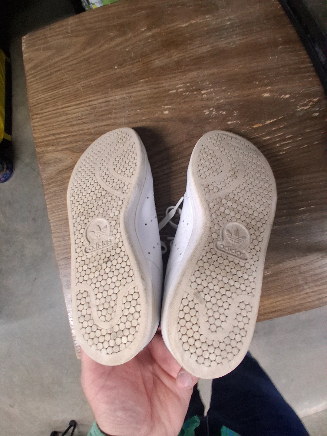Adidas Stan Smith White Sneakers Size 6 - photo 5