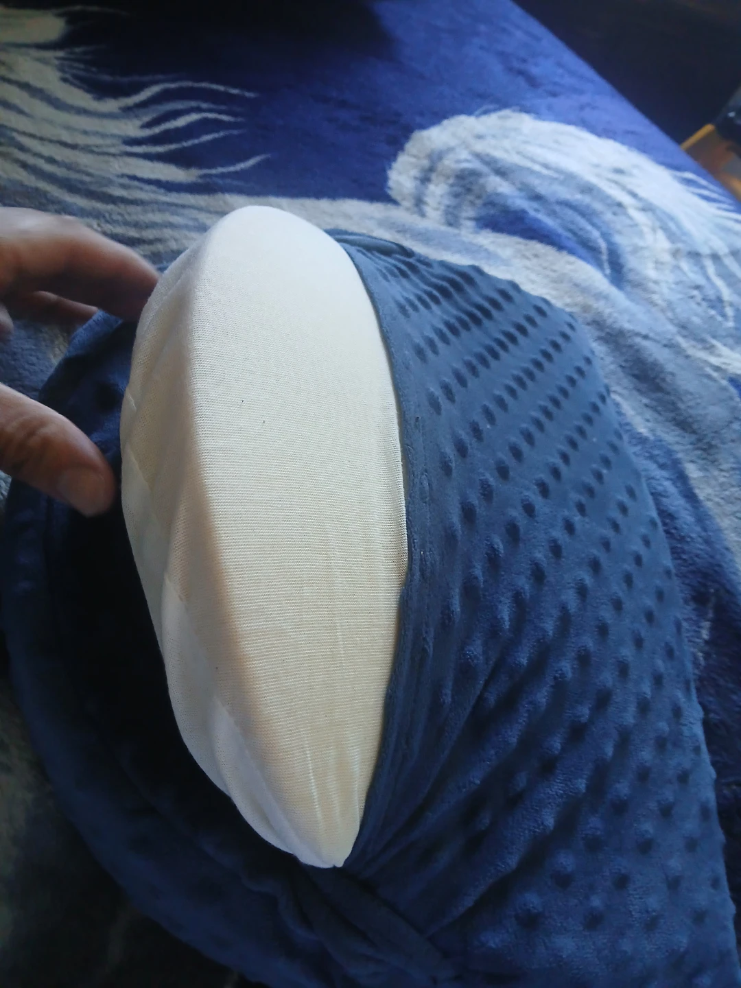 CILARE Blue Dot Nursing Pillow - photo 4