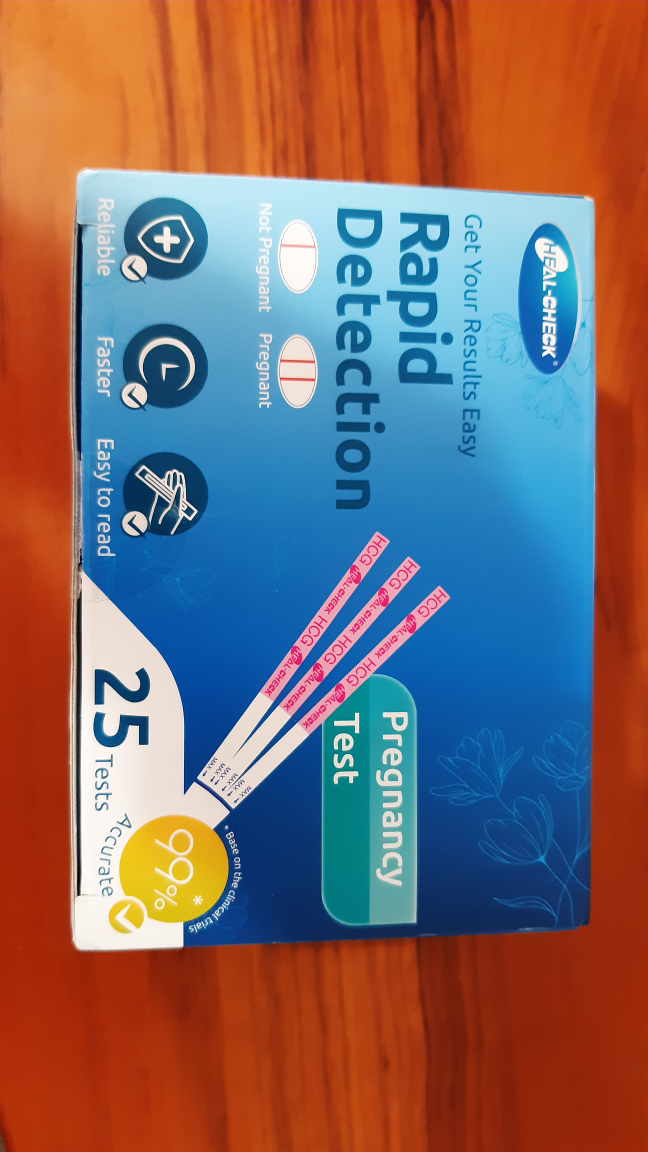 Heal-Check Pregnancy Test Strip Kit - 25 Tests