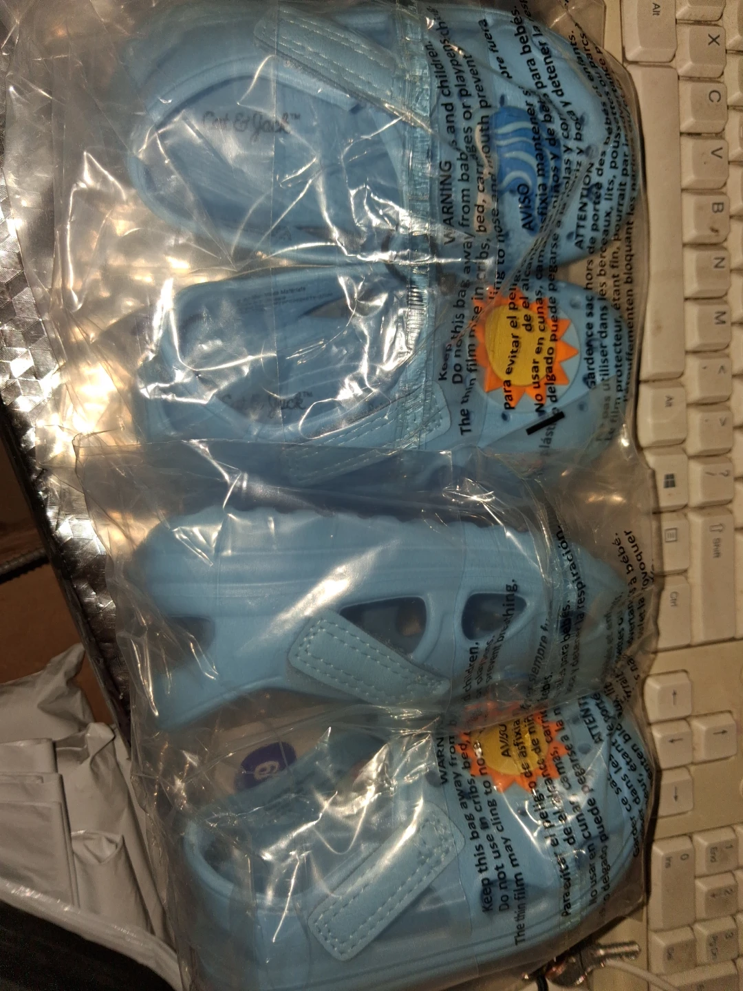 Cat & Jack Toddler Blue Sandals Size 6