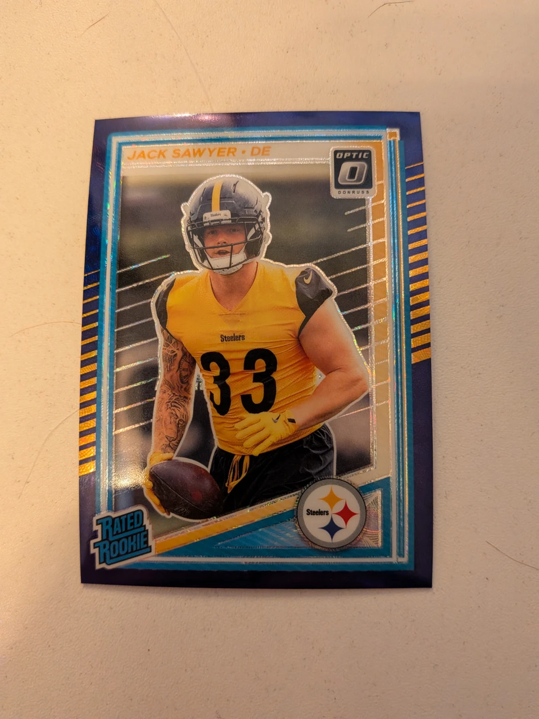 Donruss Optic Jack Sawyer Rated Rookie Card - photo 4