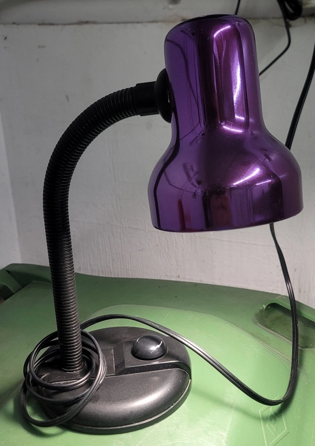 Purple Gooseneck Desk Lamp - photo 2