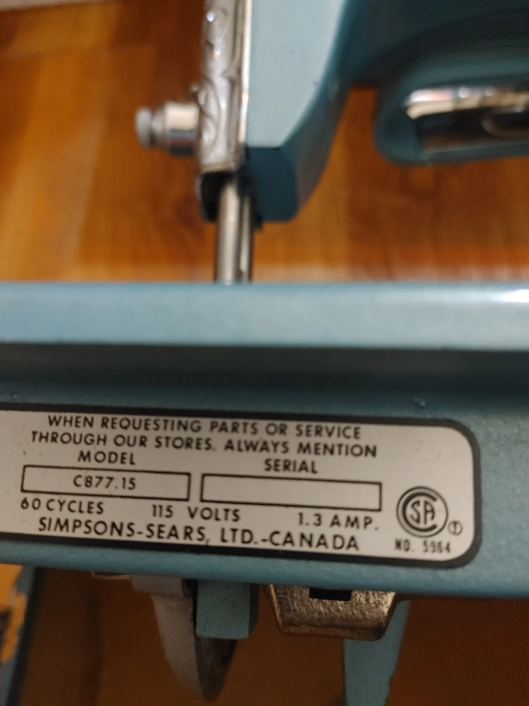 Kenmore antique sewing machine - photo 3