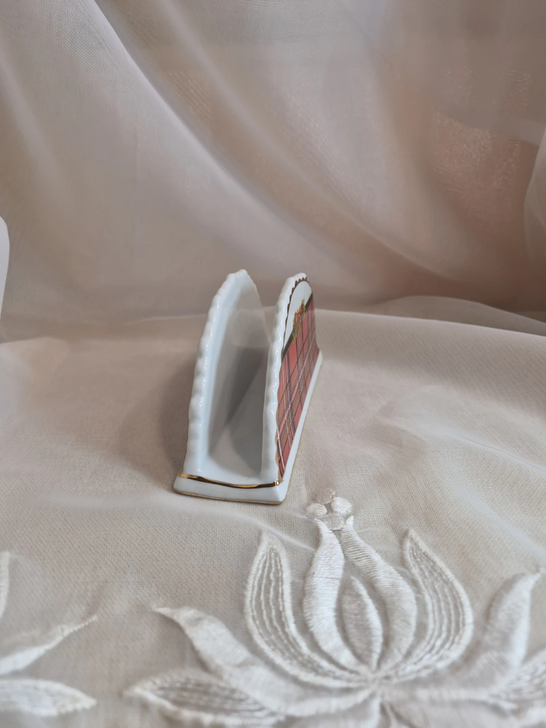 Vintage Royal Elfreda Christmas Holiday Napkin Holder - photo 4