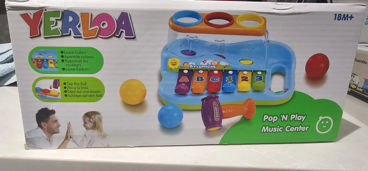 NEW-YERLOA Pop 'N Play Music Center