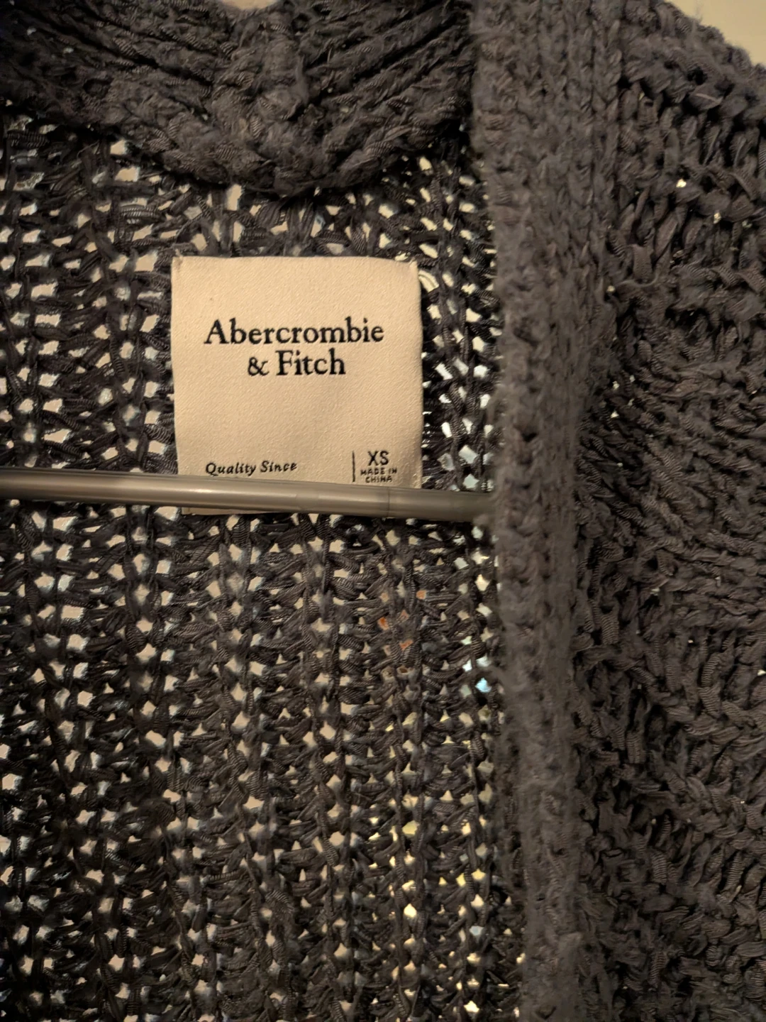 Abercrombie & Fitch Dark Grey Knit Cardigan - photo 2