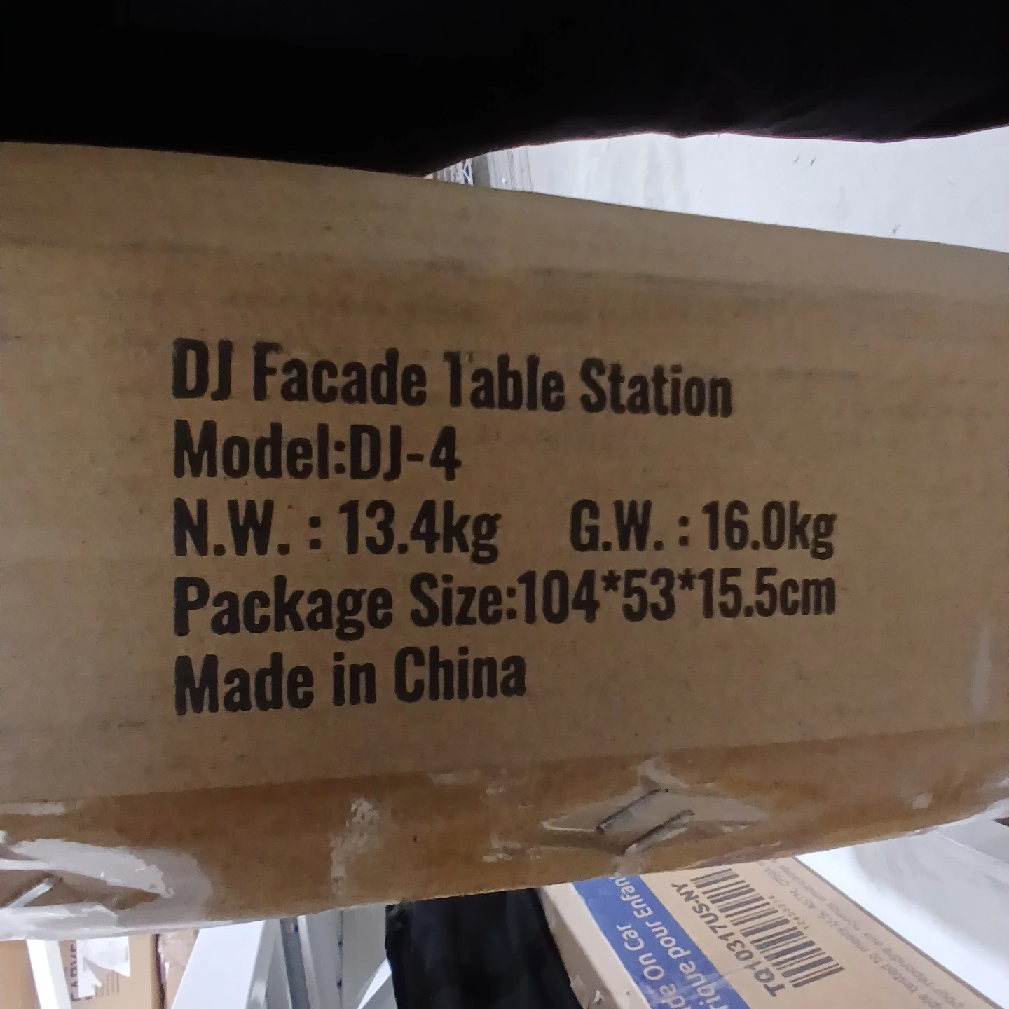 VEVOR DJ Facade Table Station DJ-4 - photo 2