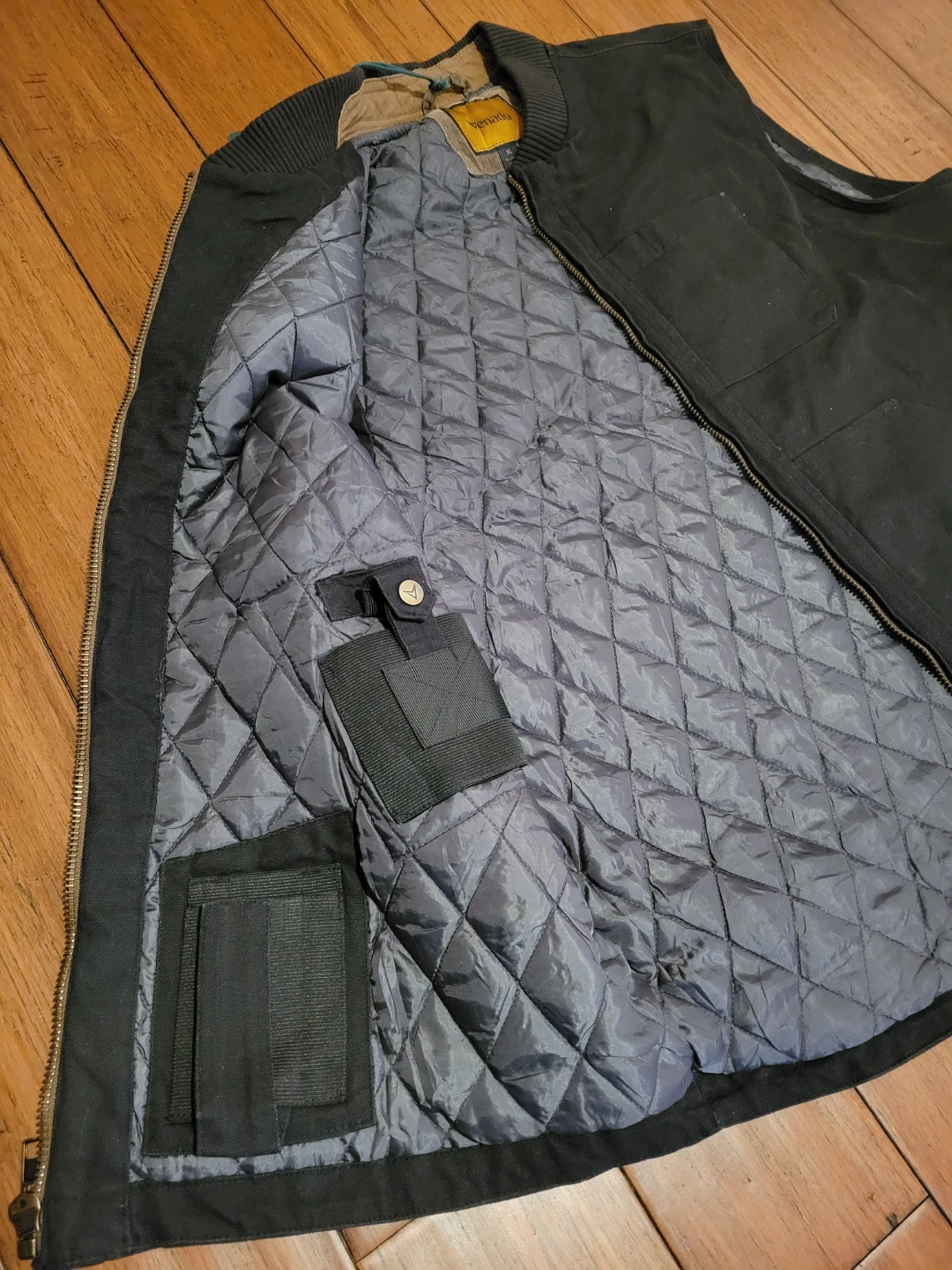 Venado Men's Concealed Carry Black Canvas Vest Size XL / NEW - photo 3