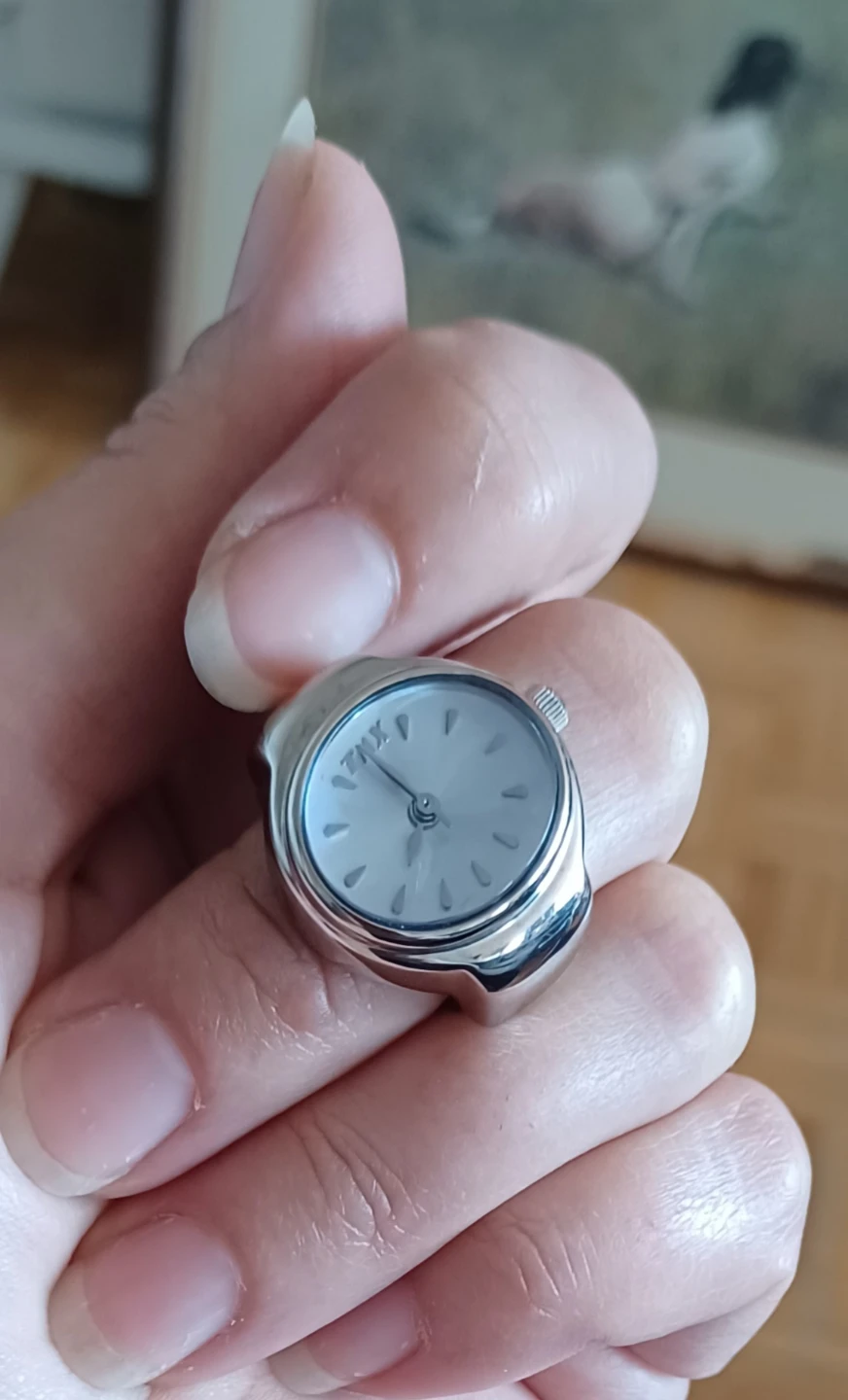 Timex Ring Watch Silver Tone - photo 4
