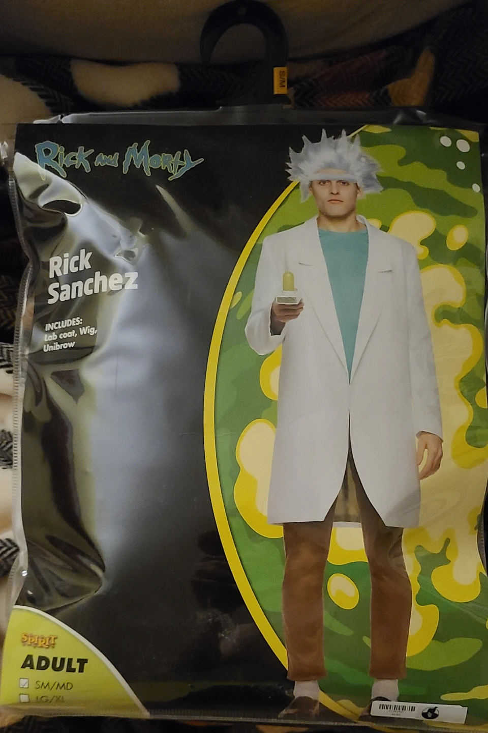 Rick and Morty Rick Sanchez Costume - Size S/M