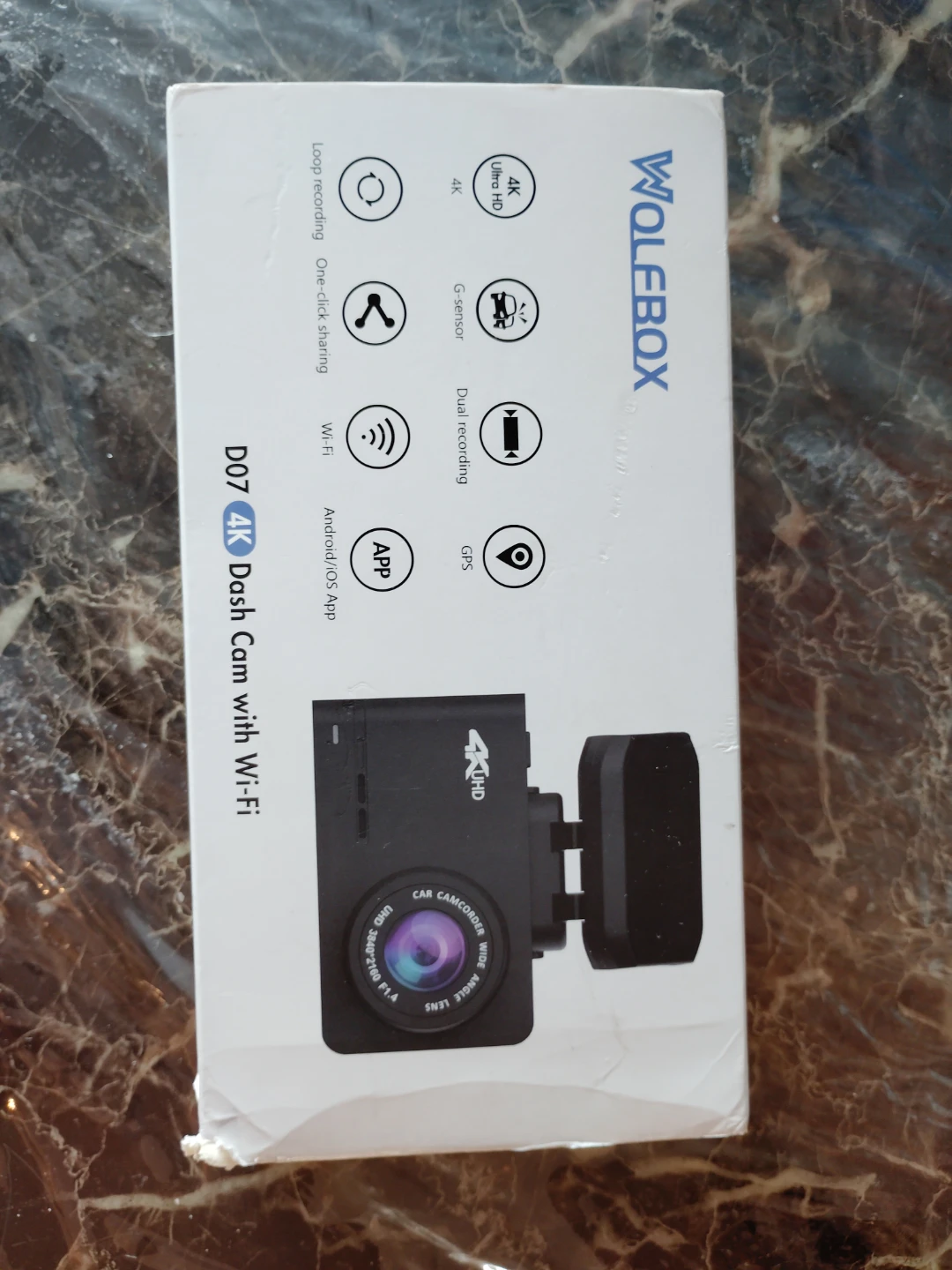 WOLFBOX D07 4K Dash Cam