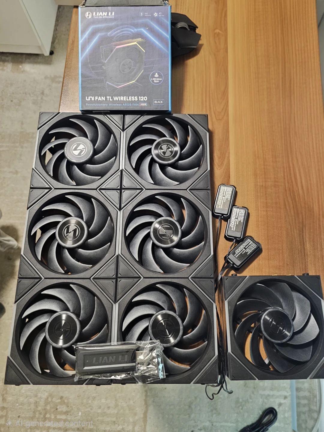 Lian Li Uni Fan TL Wireless 120 - Black - photo 3