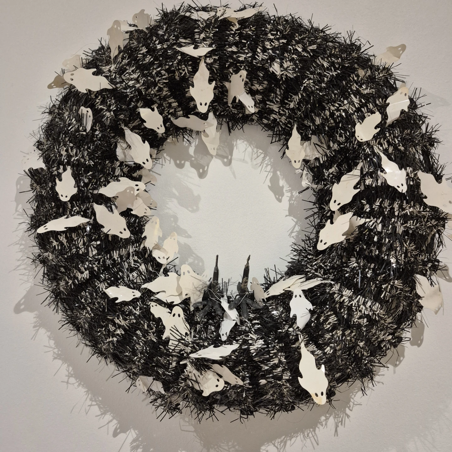 Halloween Ghost Wreath