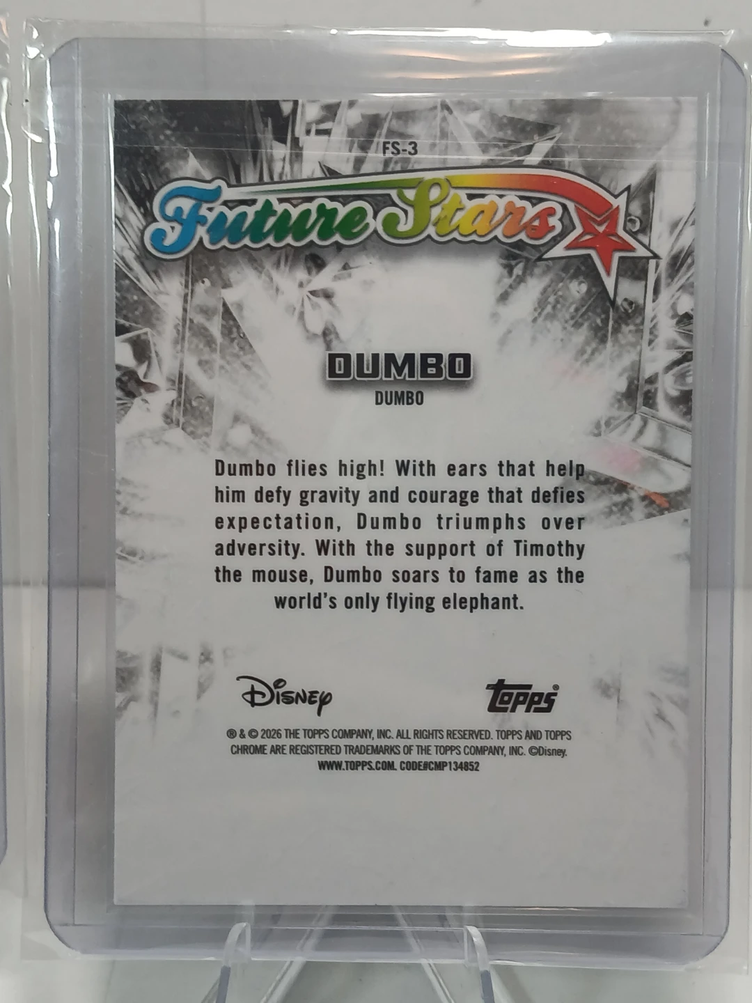 Disney Topps Chrome Dumbo Cards - photo 4