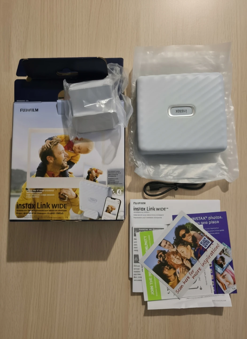 Fujifilm Instax Link WIDE Smartphone Printer - photo 3