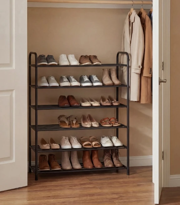 BRAND NEW 6 Tier Shoe Rack for 30 Pairs