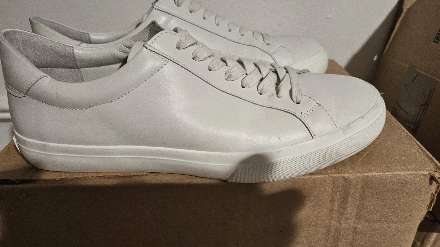 Vince White Leather Sneakers - photo 3