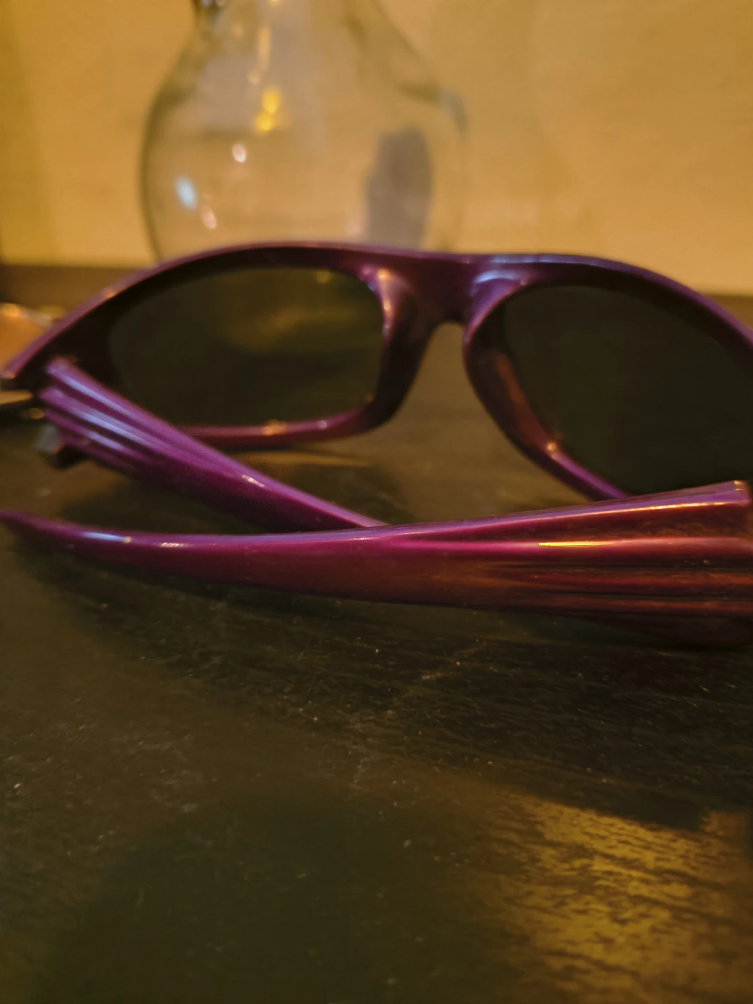 Kids Purple sport sunglasses - photo 4