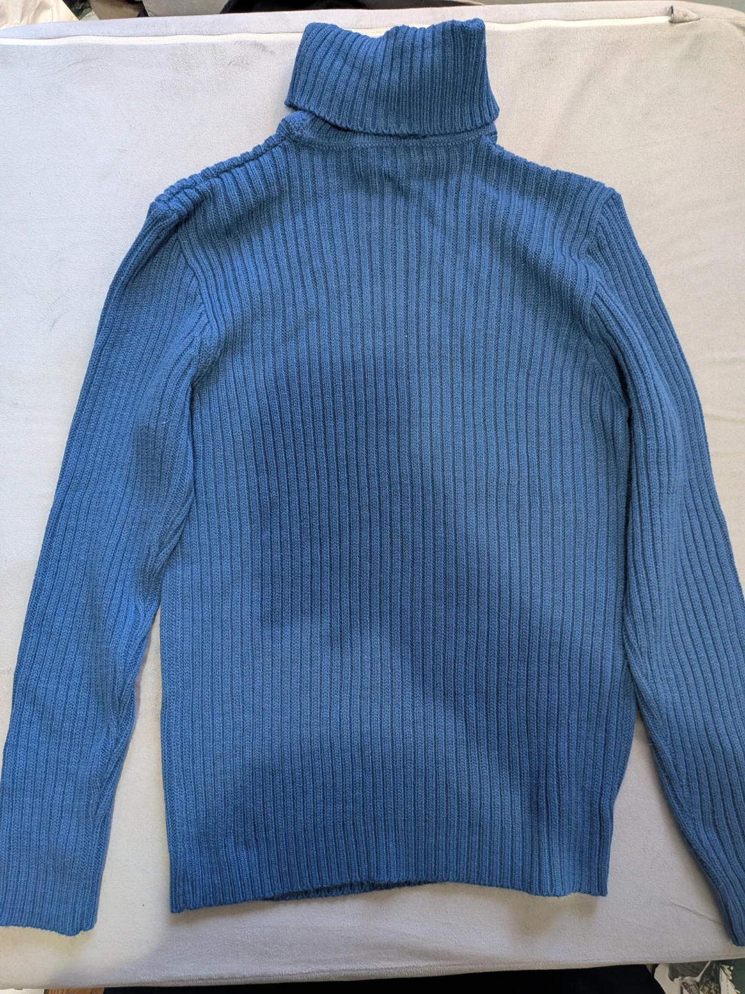 Vintage Homg Kong Turtleneck in Royal Blue - M - photo 4