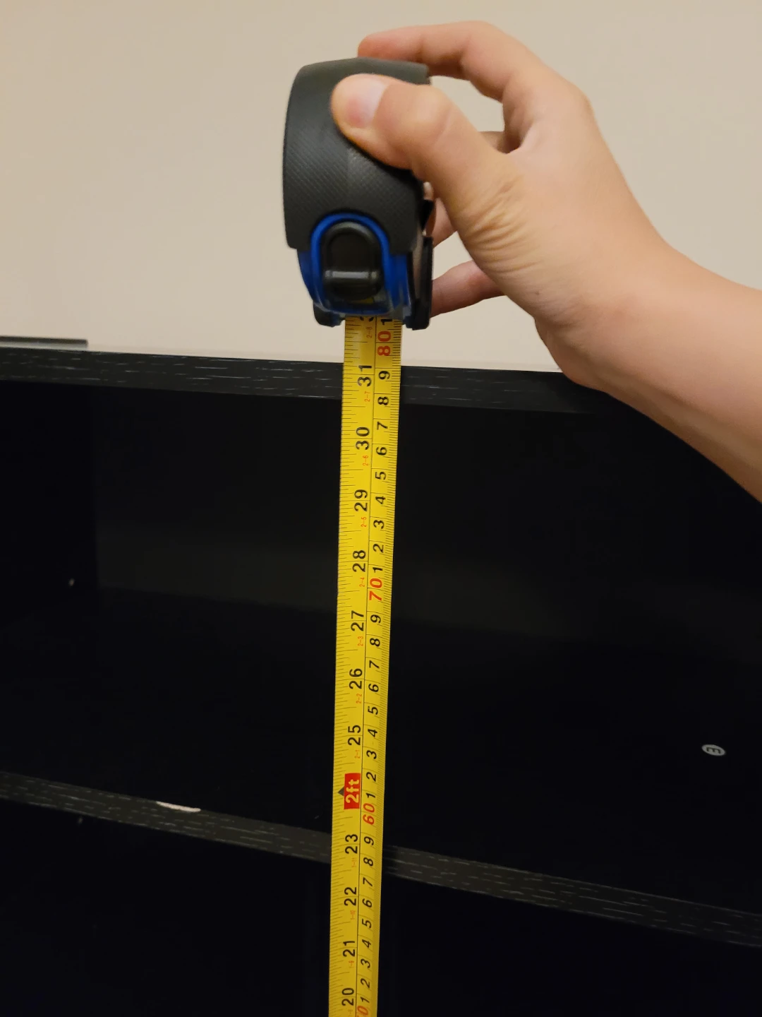 Black 3-Shelf Bookcase - photo 5