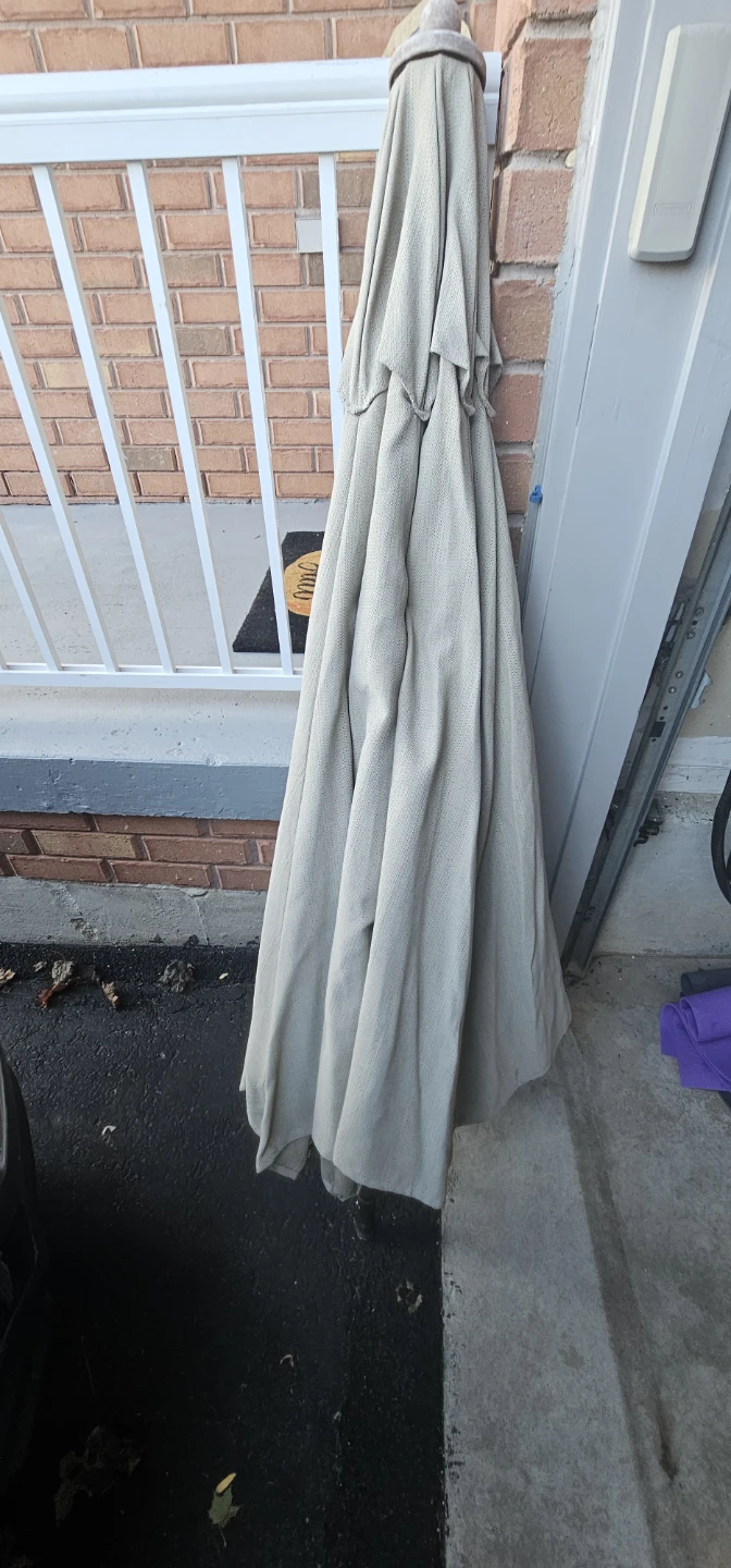 Beige Patio Umbrella - photo 2