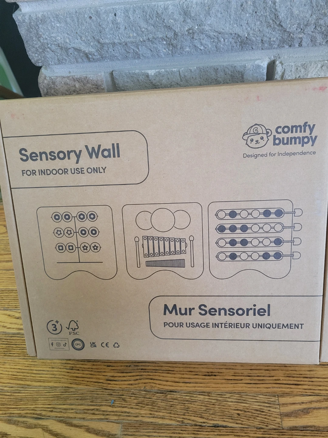 ComfyBumpy Sensory Wall Activity Set