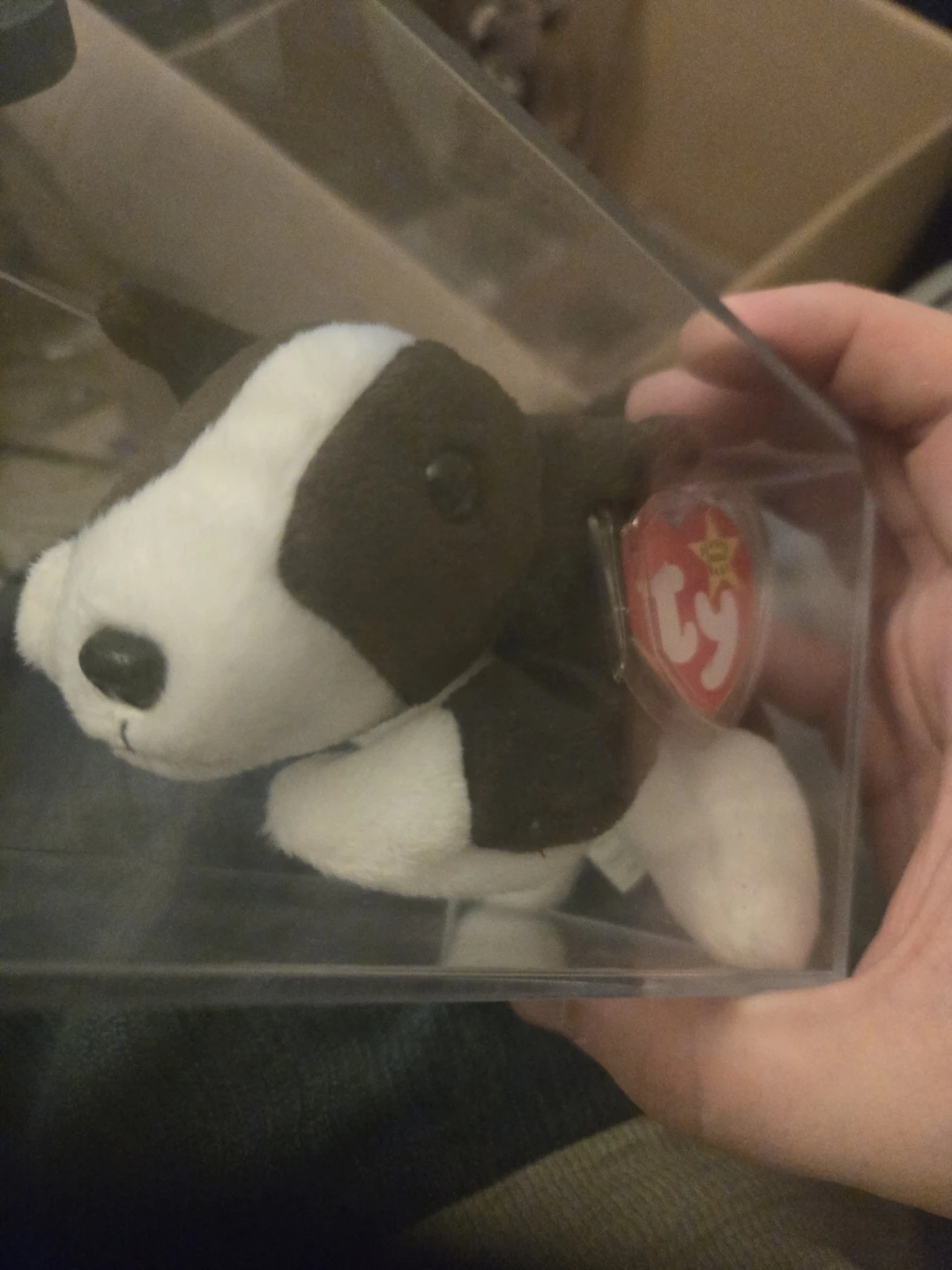 Ty Beanie Baby Spot the Dog