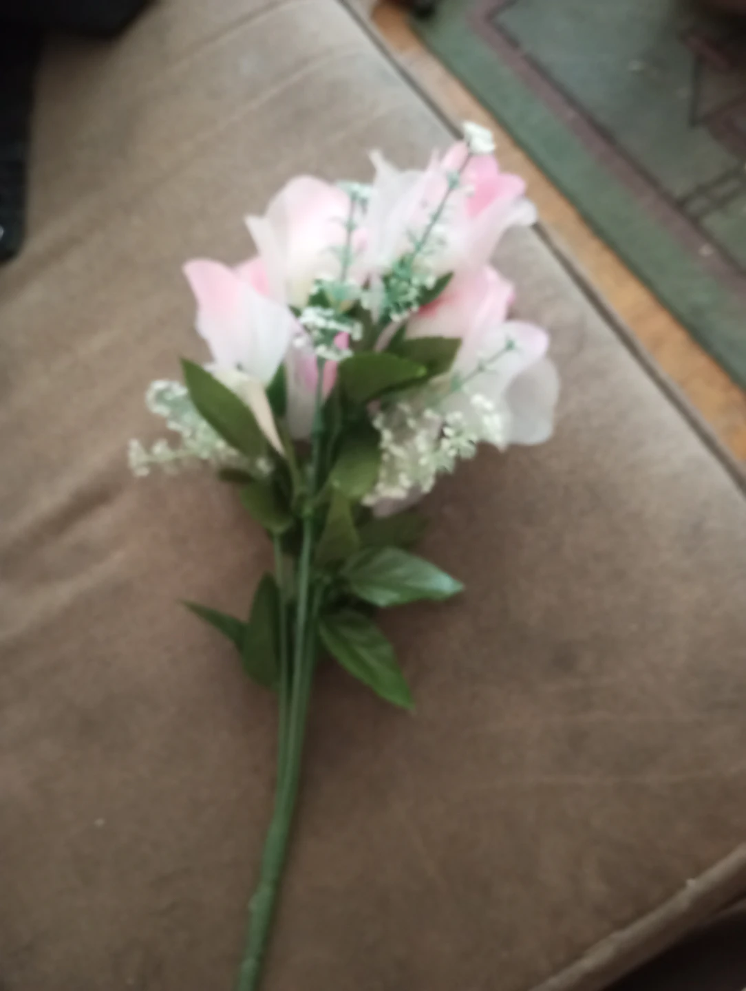 Artificial Pink Rose Bouquet
