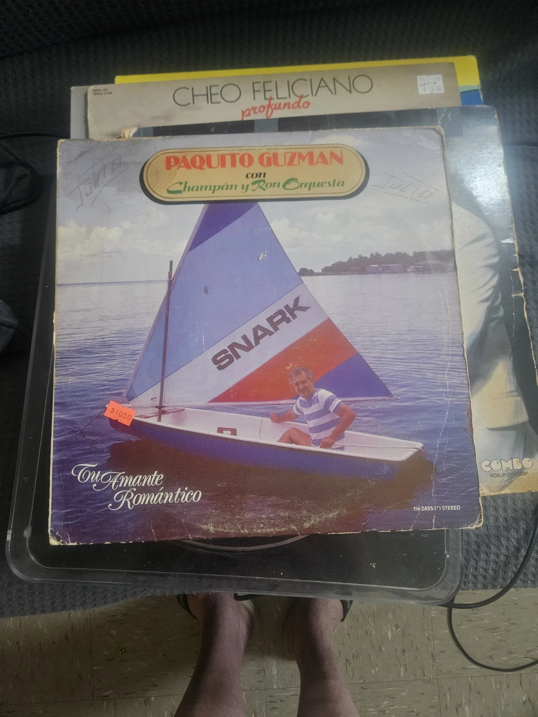 Collection of 5 Vintage Latin Salsa Vinyl Records - photo 3