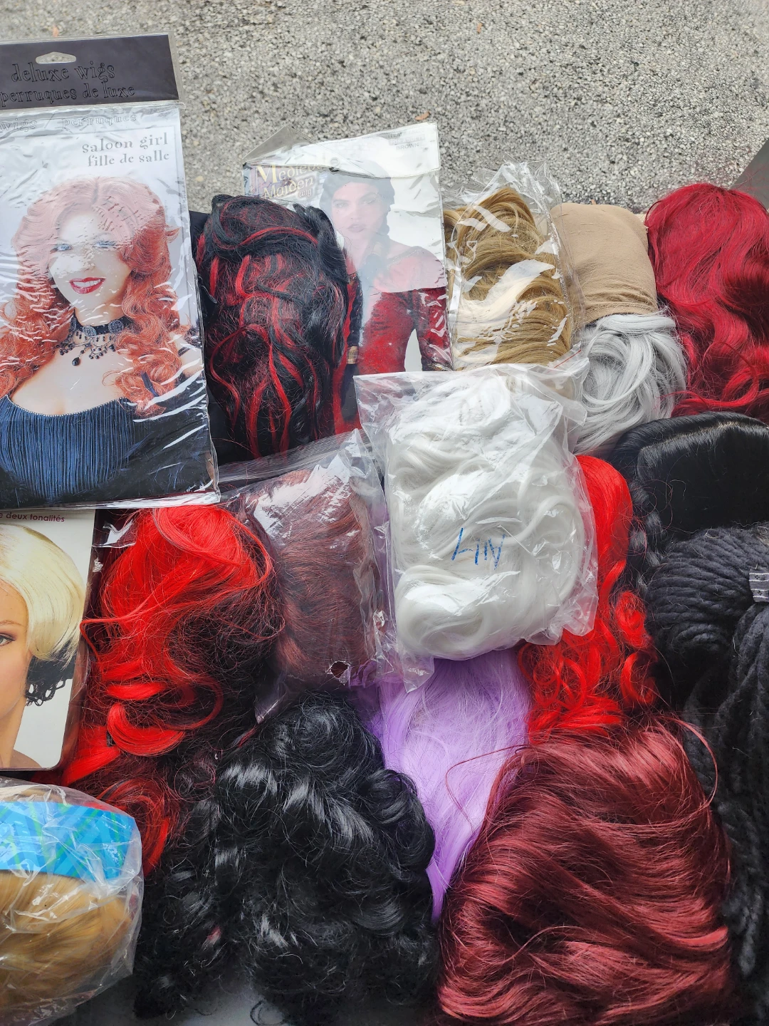 Assorted Costume Wigs