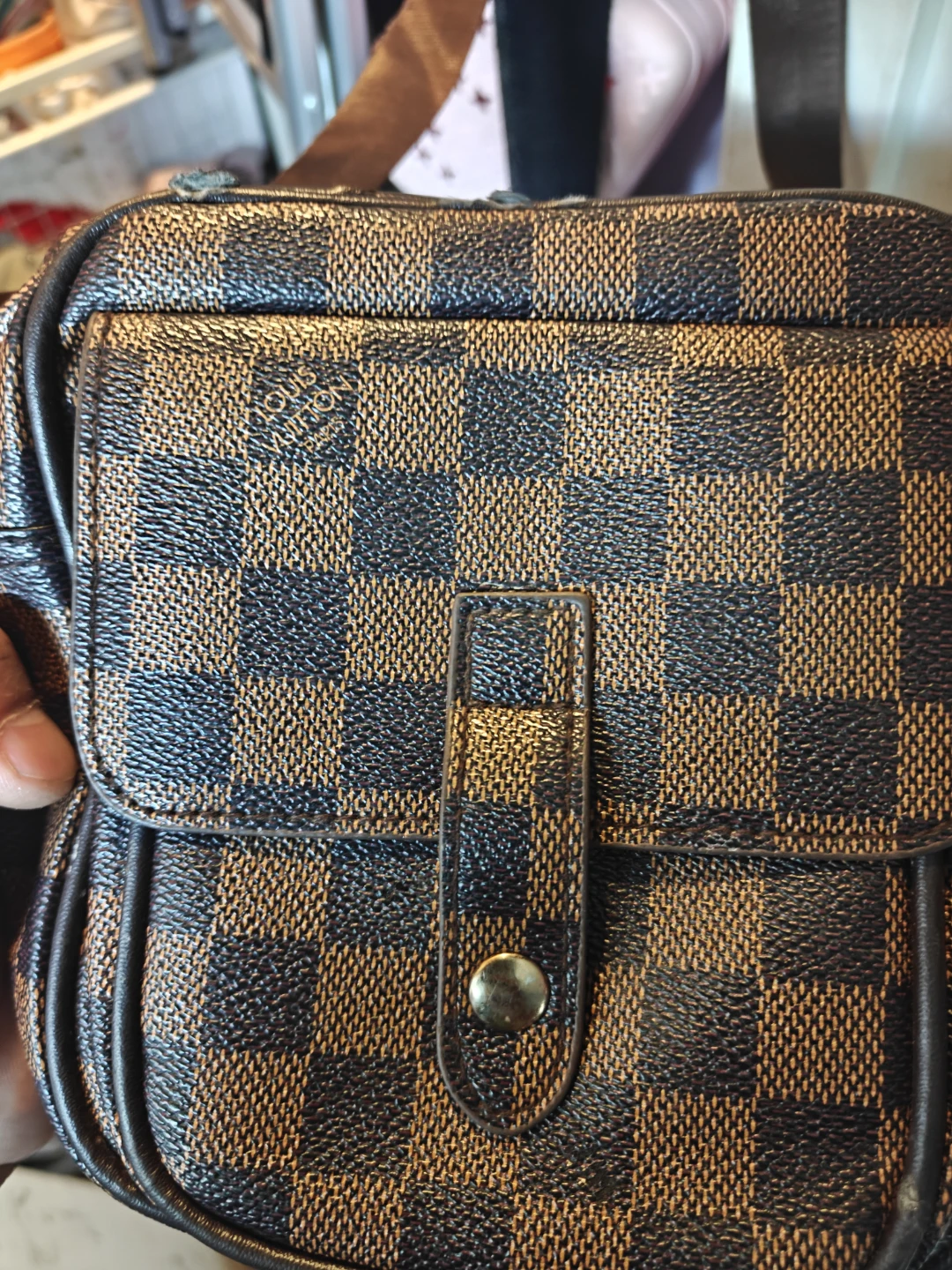 Louis Vuitton Damier Ebene Crossbody Bag - photo 3