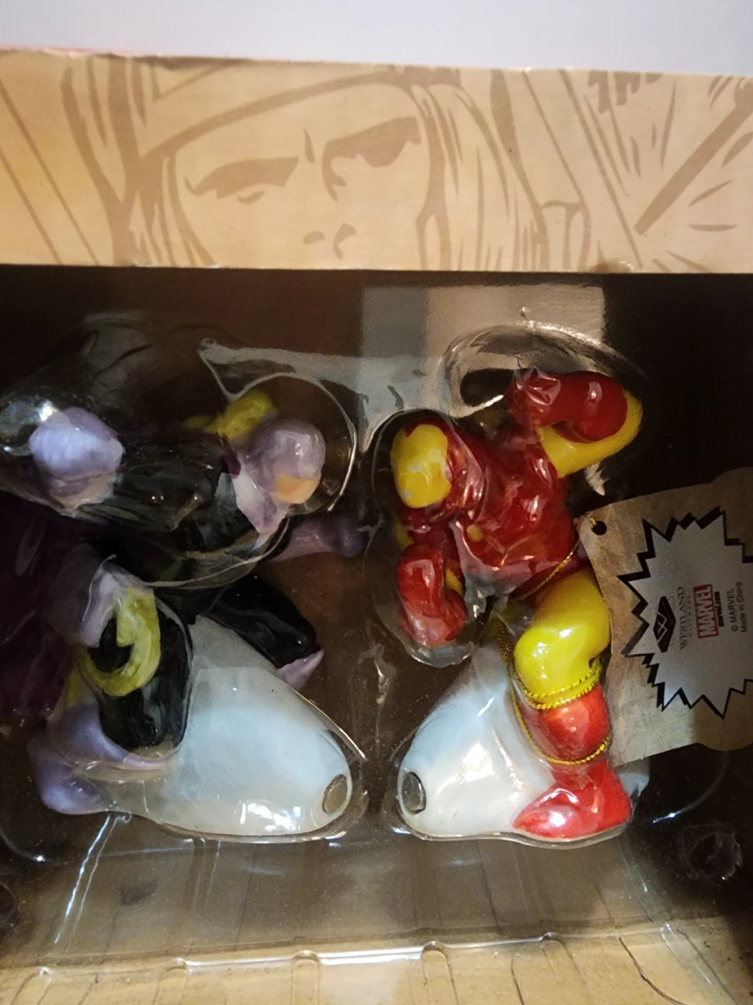 Westland Marvel Iron Man vs. Whiplash Salt & Pepper Shakers - photo 2