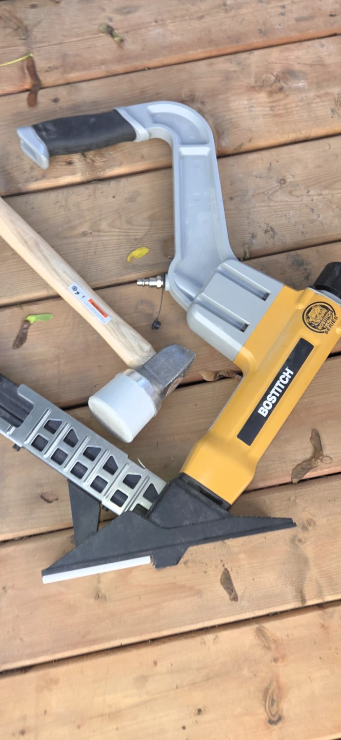 Bostitch Flooring Nailer with Mallet