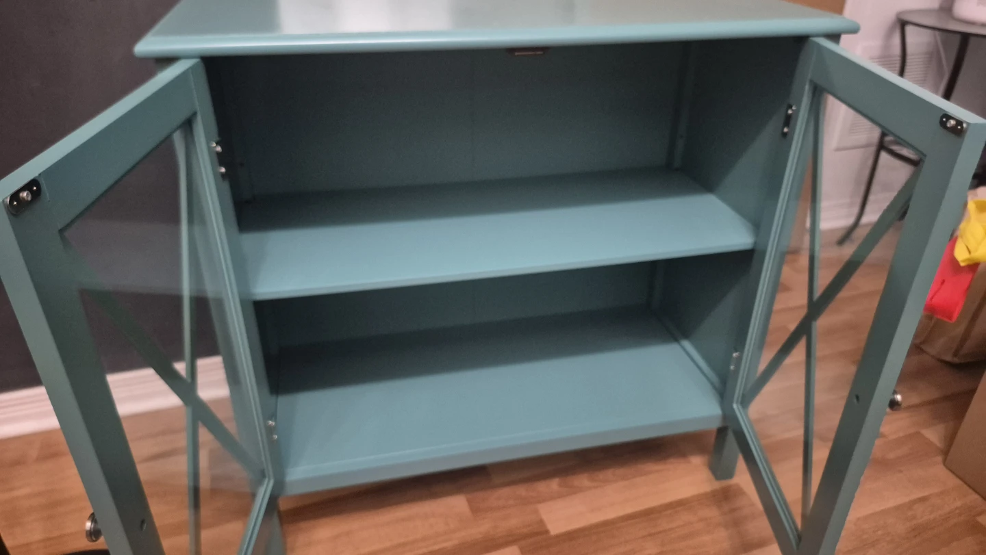 Teal Accent Cabinet - photo 4
