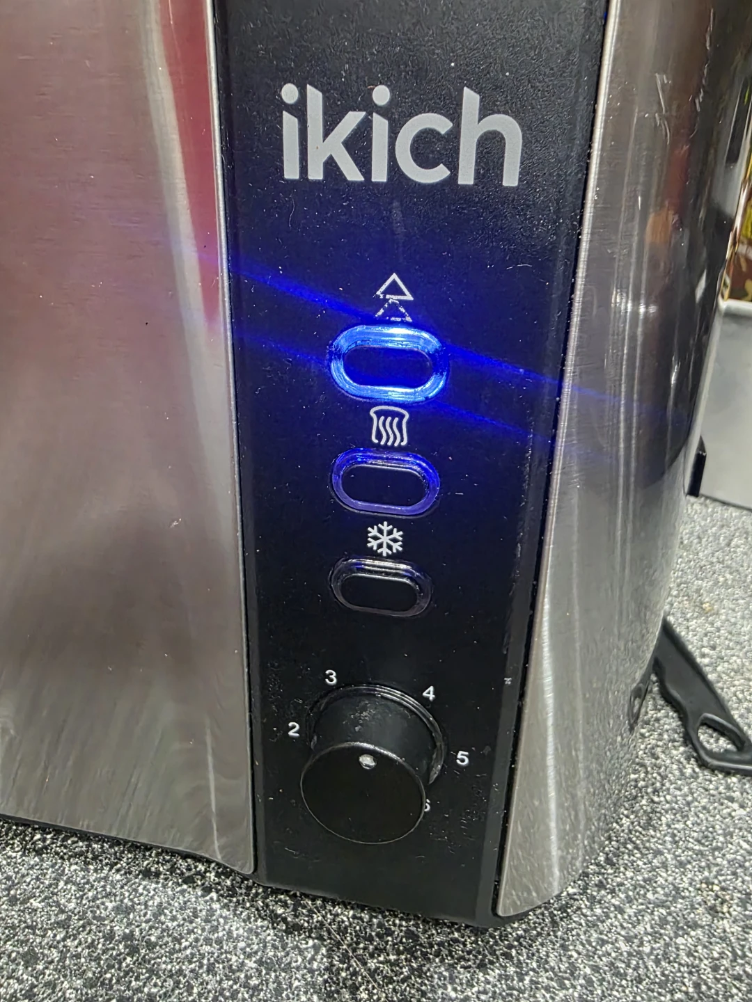 ikich 2-Slice Stainless Steel Toaster - photo 2