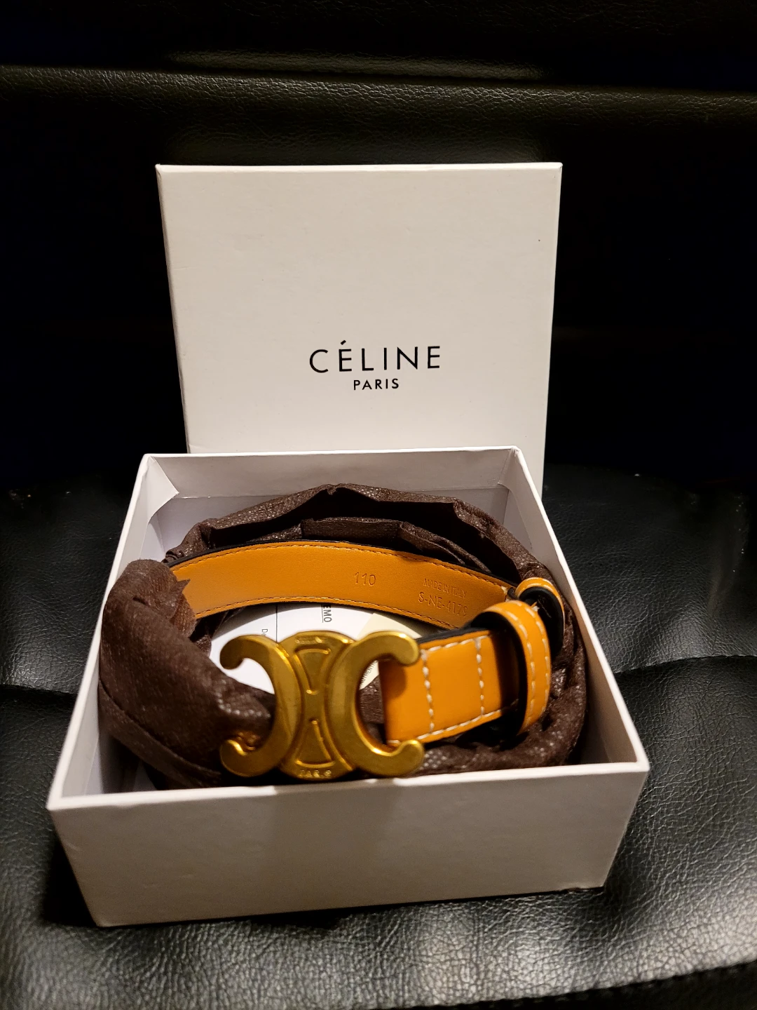 Celine Triomphe Belt