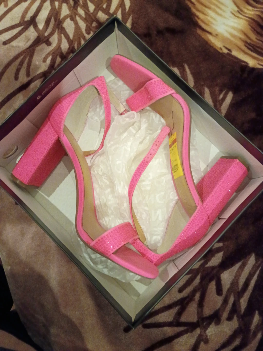 INC Pink Block Heel Sandals - photo 5