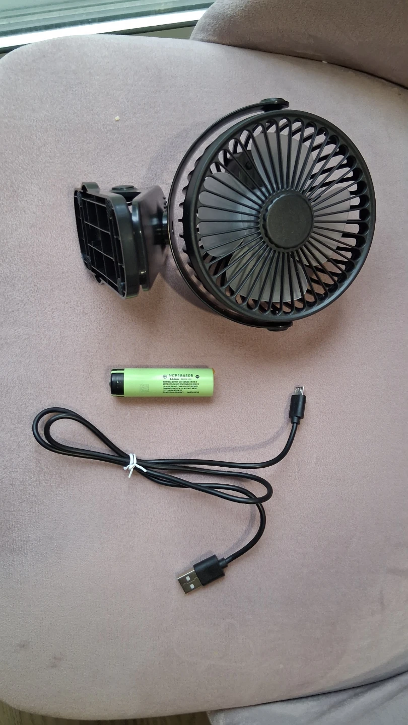 Fan USB Chargeable Clamp - photo 5