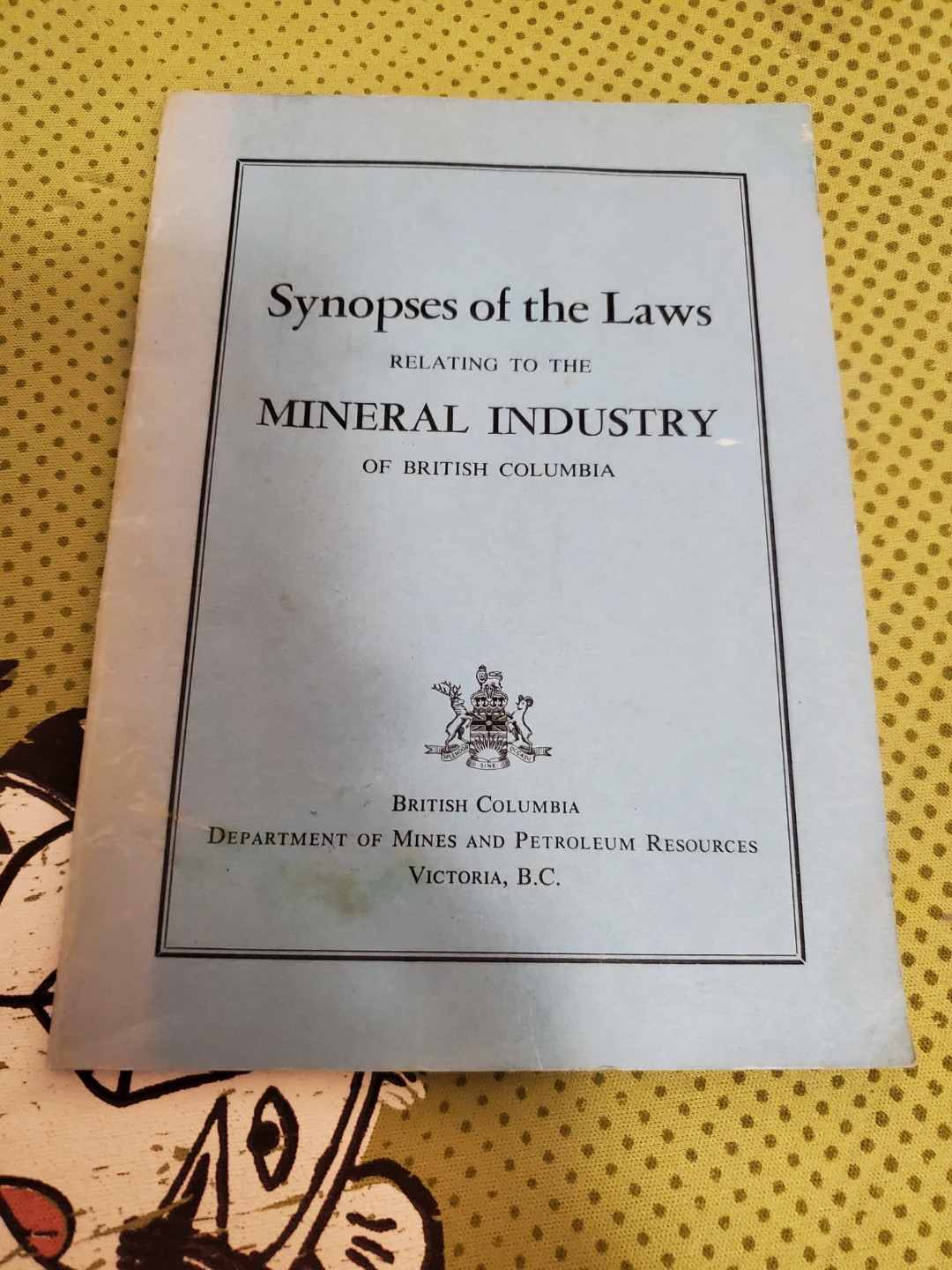 Vintage Book.