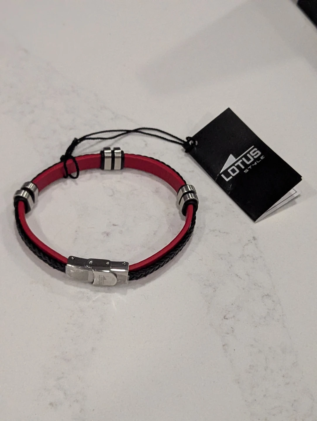 Mens Vintage European Lotus Braclet - photo 2
