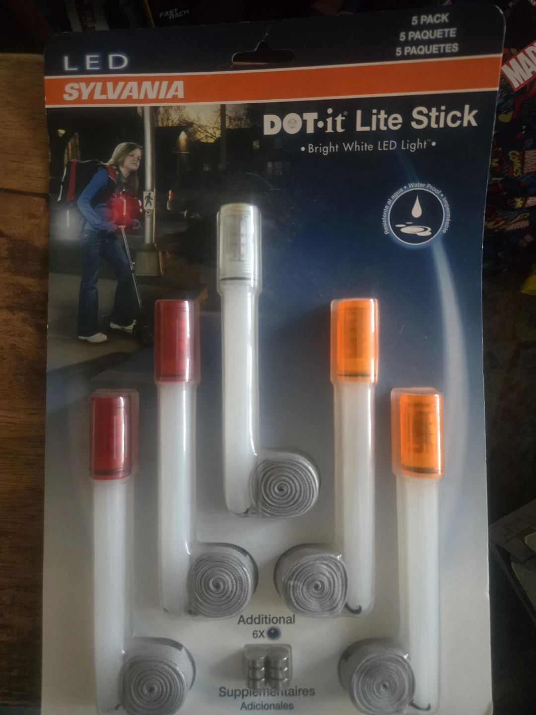 Sylvania LED DOT-it Lite Stick 5 Pack