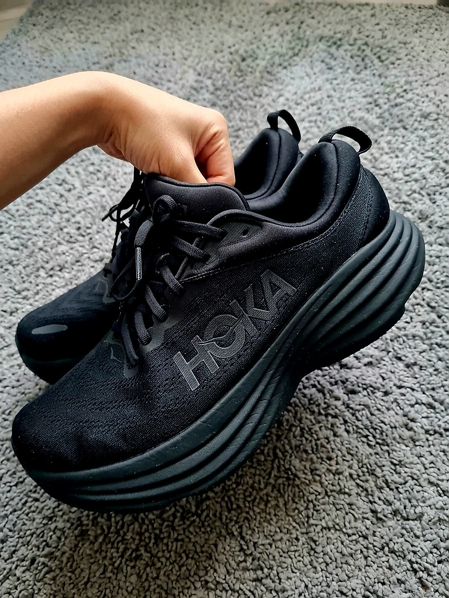 Hoka Bondi 8 Running Shoes - Black, Men's 9.5 2E - photo 4