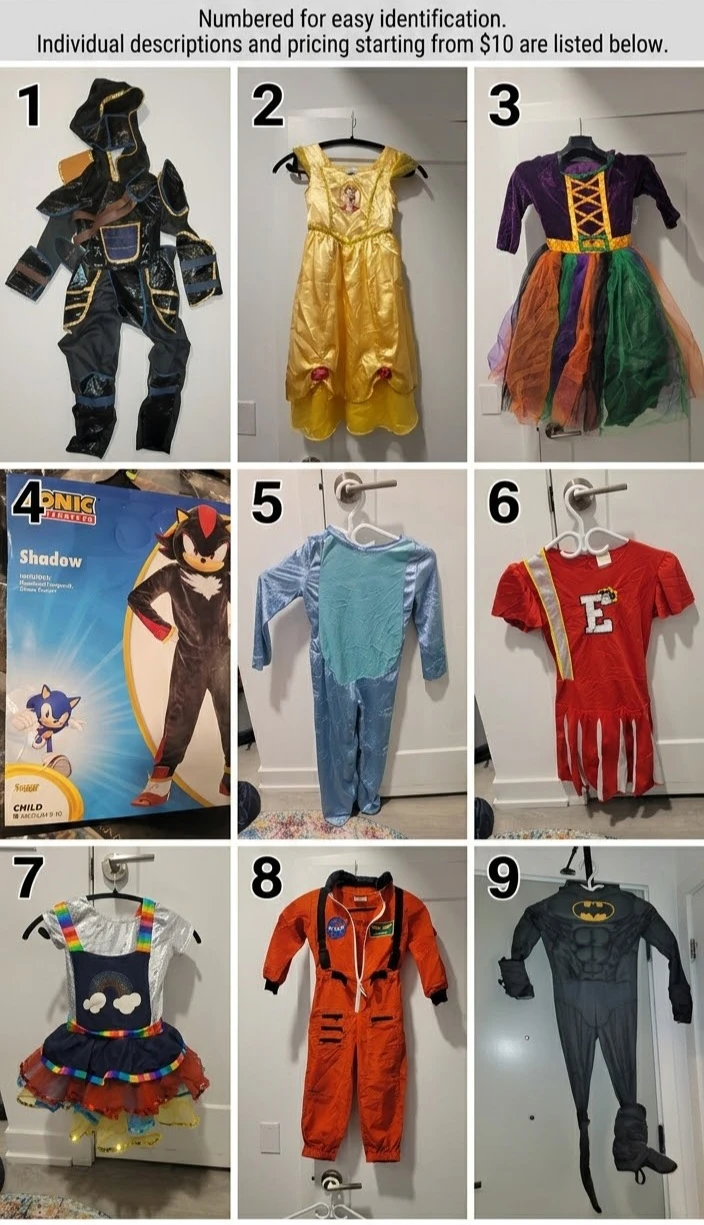 Assorted Childrens Halloween Costumes - photo 4