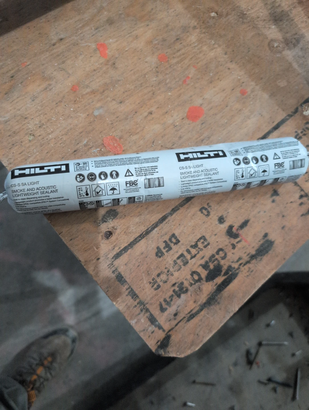 Hilti CS-S SA Light Smoke and Acoustic Sealant