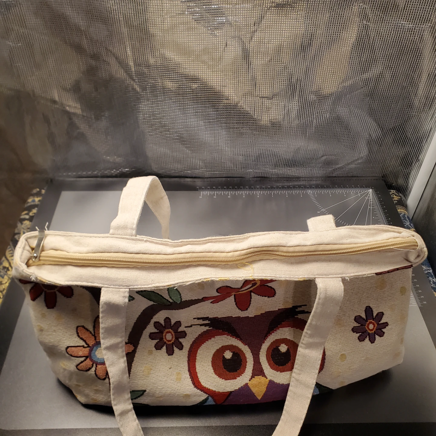 Owl Tapestry Tote Bag - photo 3