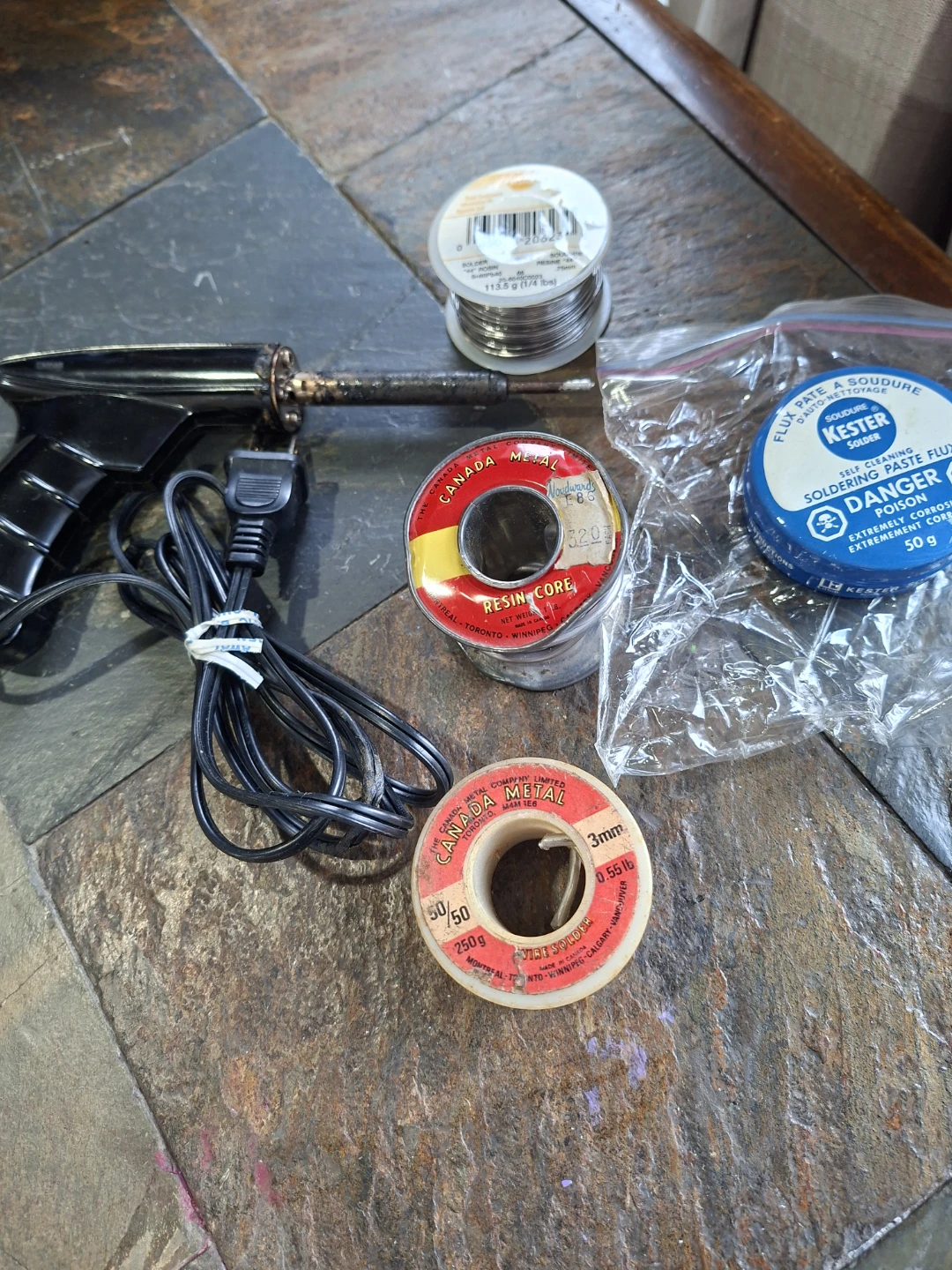 Soldering Gun and Solder Accessories Bundle