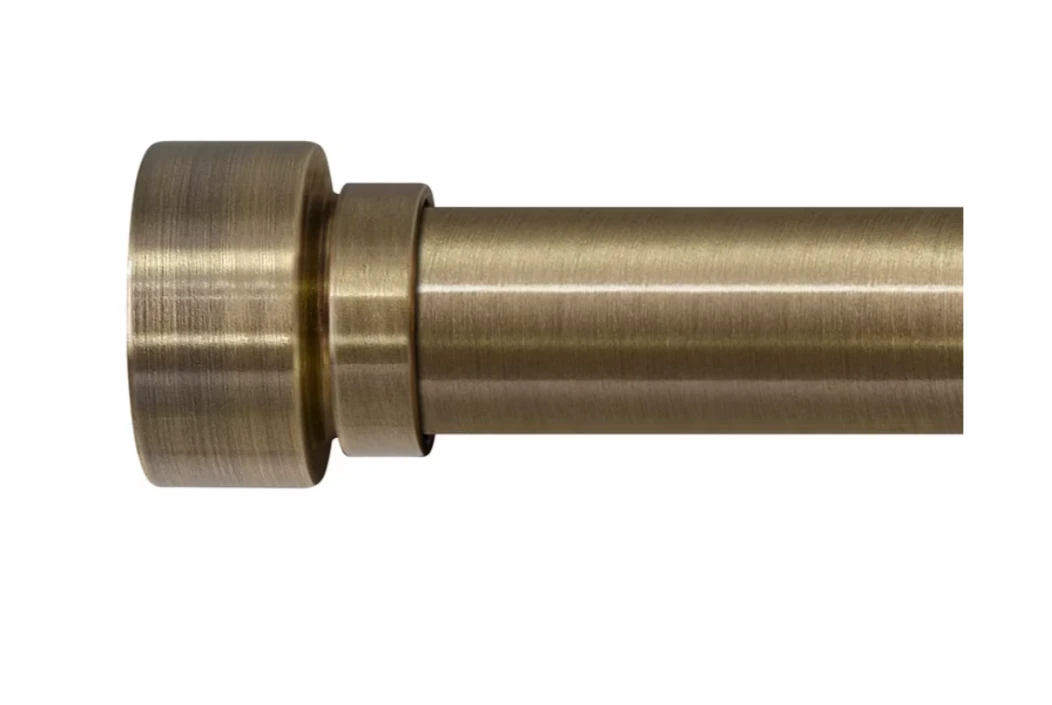Antique Brass Curtain Rod - photo 2